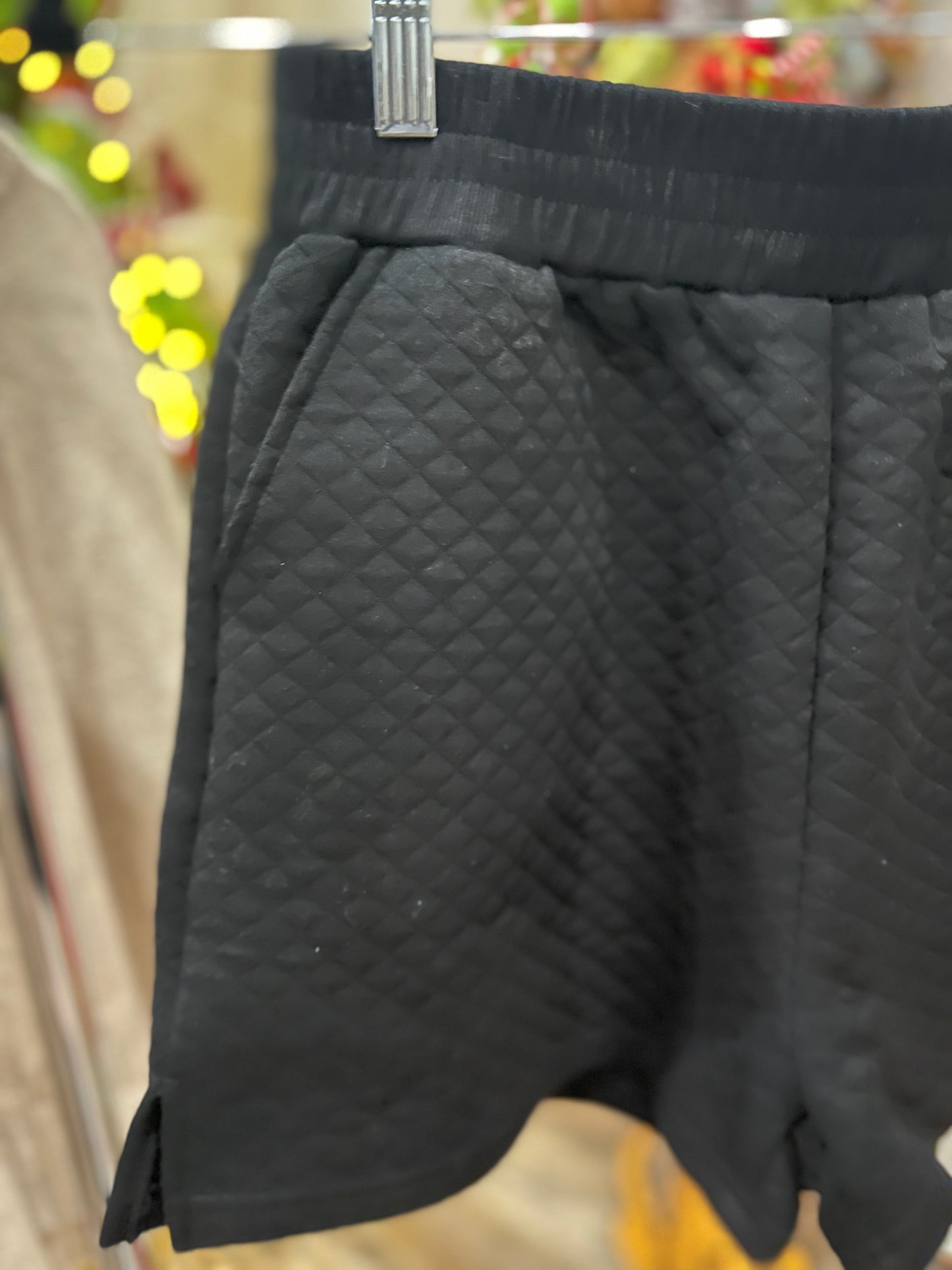 Quilted Lounge Shorts