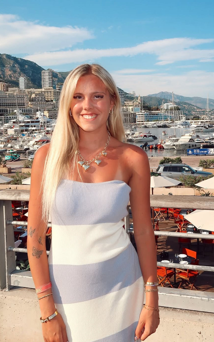 Tube Sweater Midi Dress