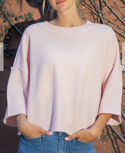 Crew Neck Oversized Sweater