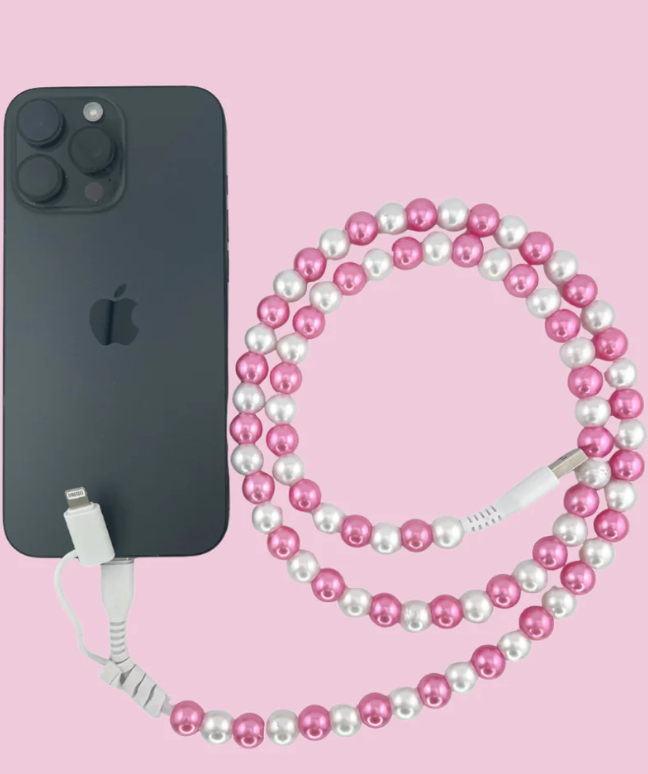 2 in 1 Beaded USB Charger