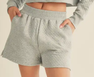 Quilted Lounge Shorts